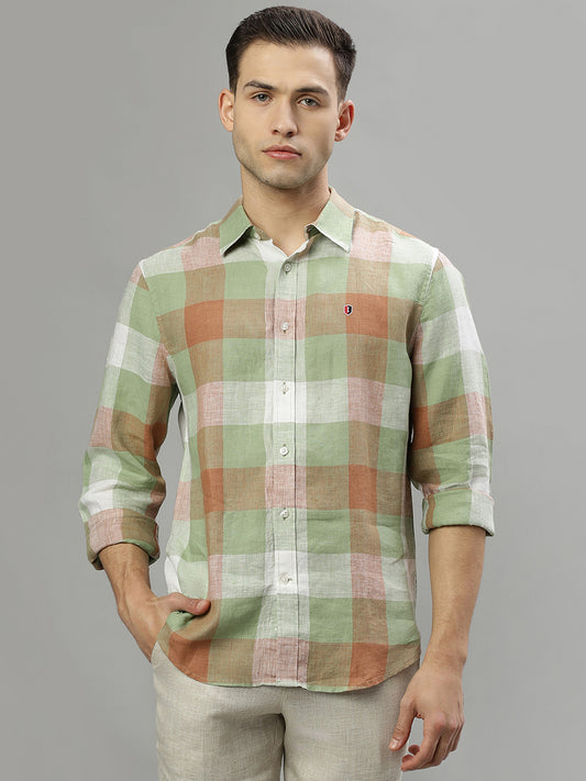 Iconic Multi Checked Regular Fit Shirt