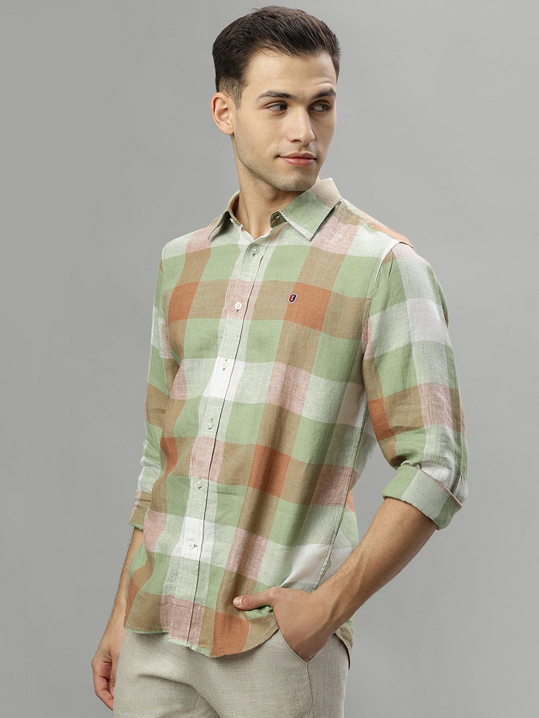 Iconic Men Multi Shirt Collar Shirt