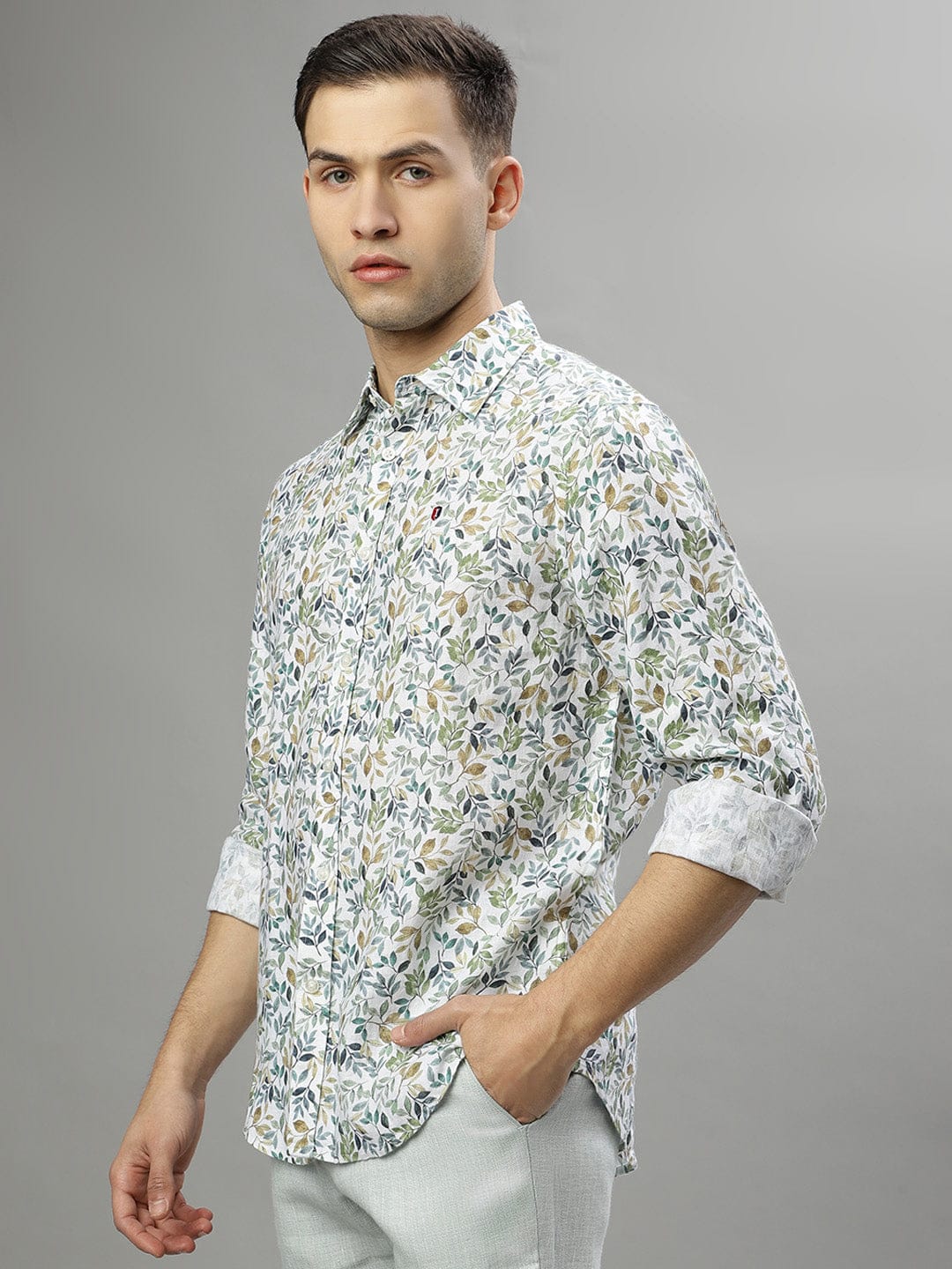 Iconic Men Multi Shirt Collar Shirt