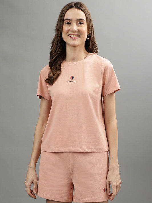Iconic Pink Regular Fit T-Shirt