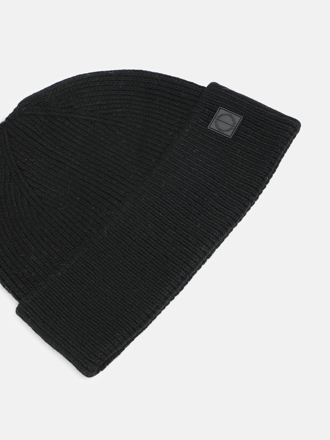 Bruun & Stengade Men Black Solid Cap