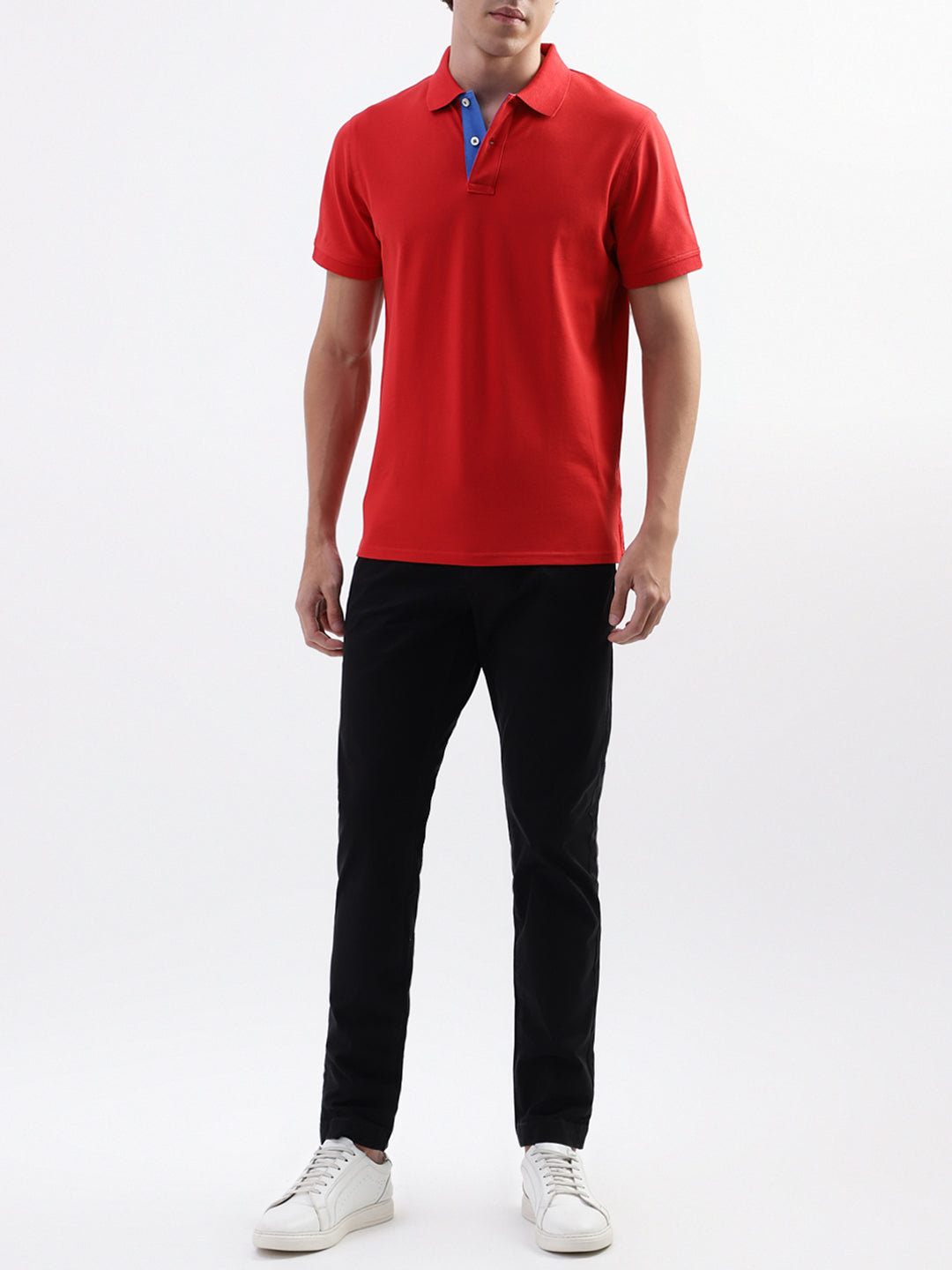 Bruun & Stengade Men Black Solid Slim Fit Trouser