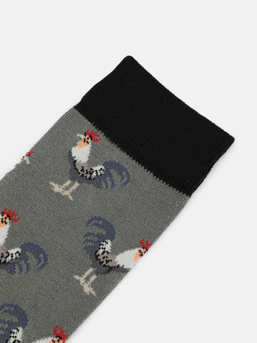 Lindbergh Men Green Printed Socks