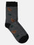 Lindbergh Men Grey Printed Socks