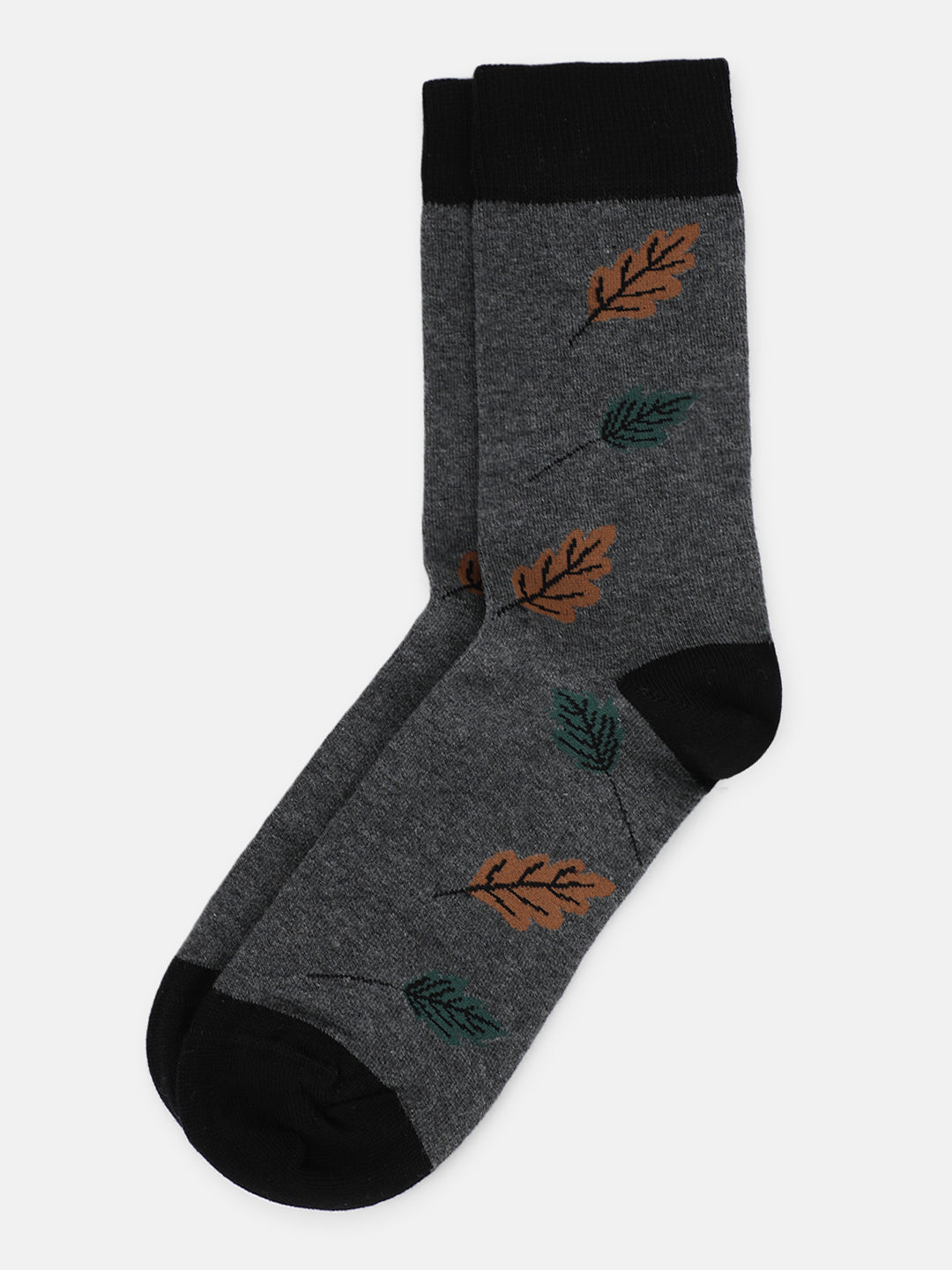 Lindbergh Men Grey Printed Socks