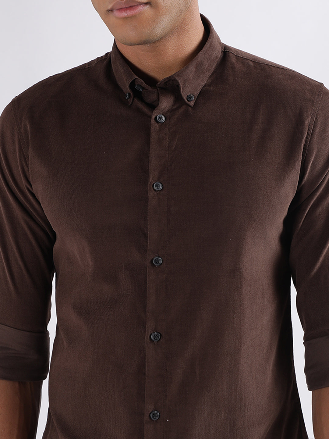 Lindbergh Brown Slim Fit Shirt