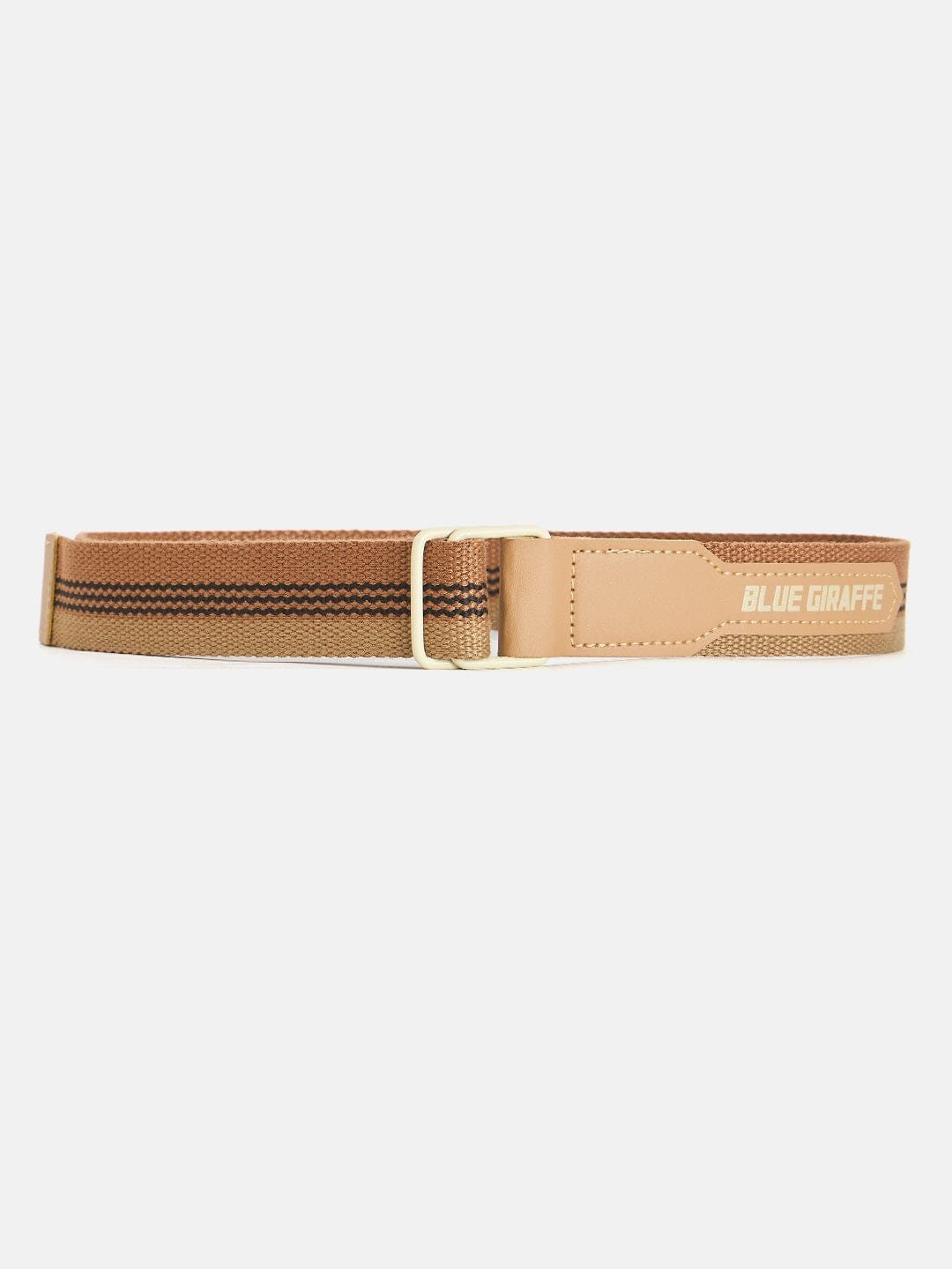 Jeans Belt Cream Giraffe Print