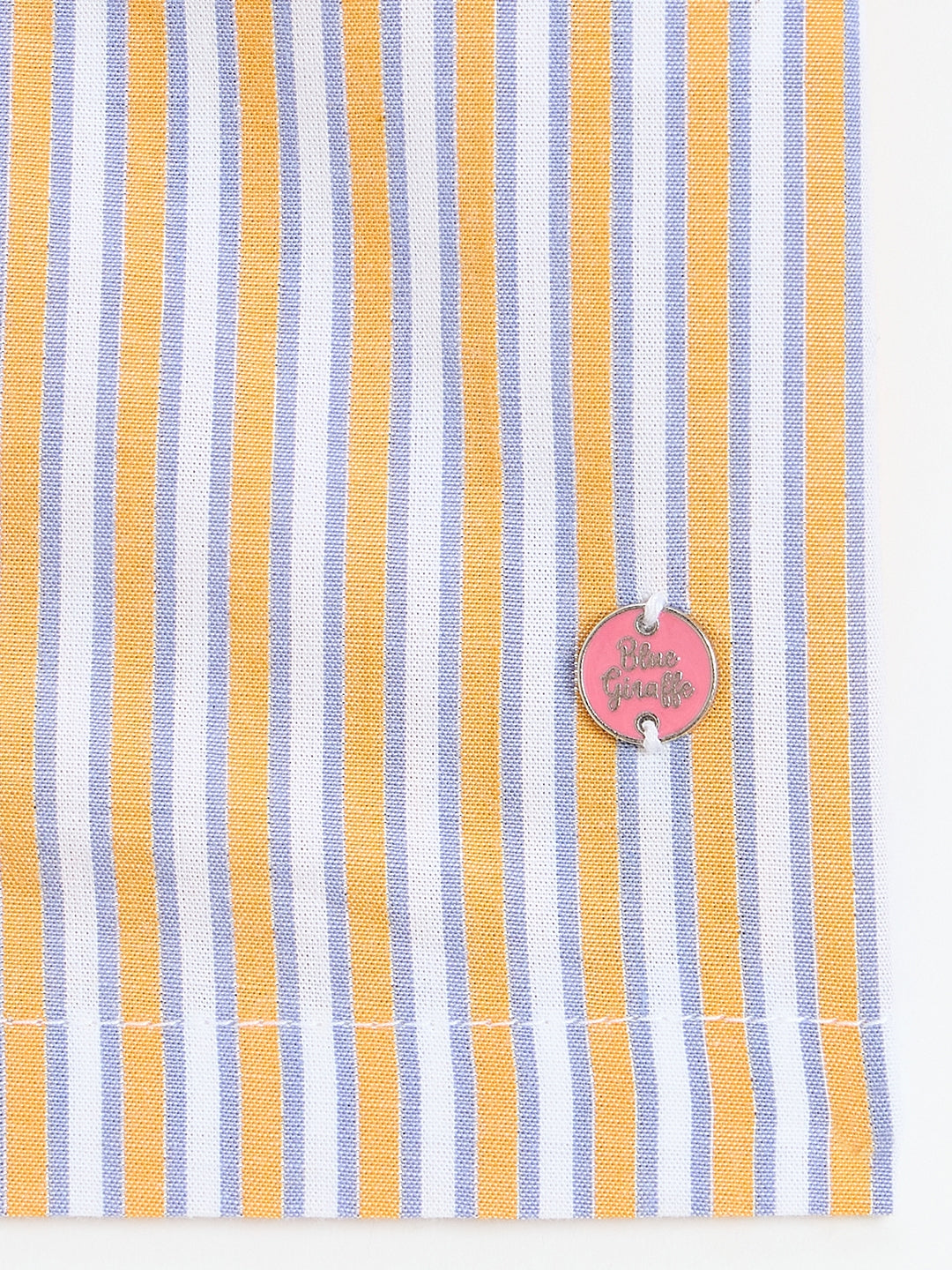 Blue Giraffe Girls Multi Solid Collar Top