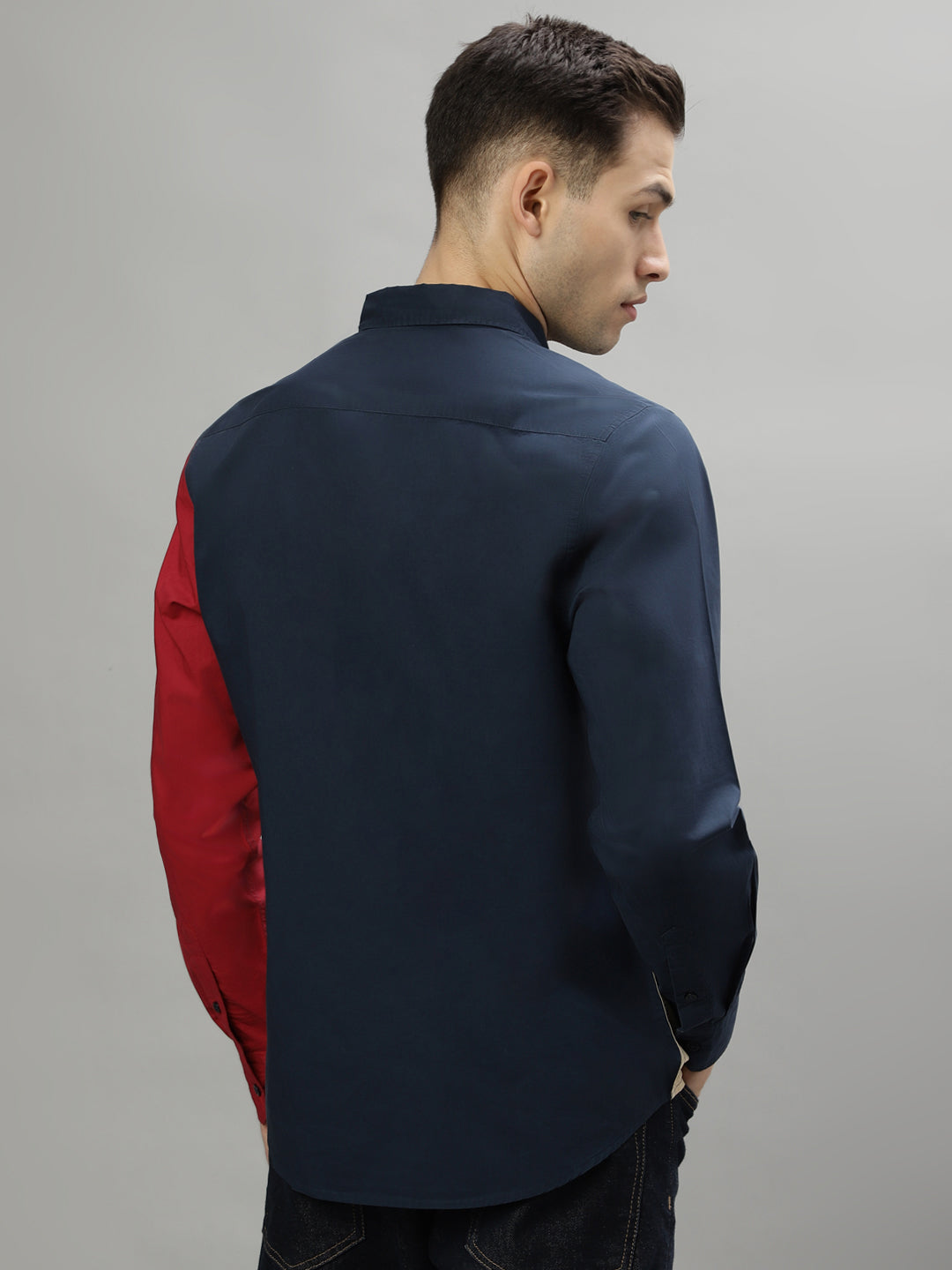 Iconic Multi Color Fashion Logo Regular Fit Shirt