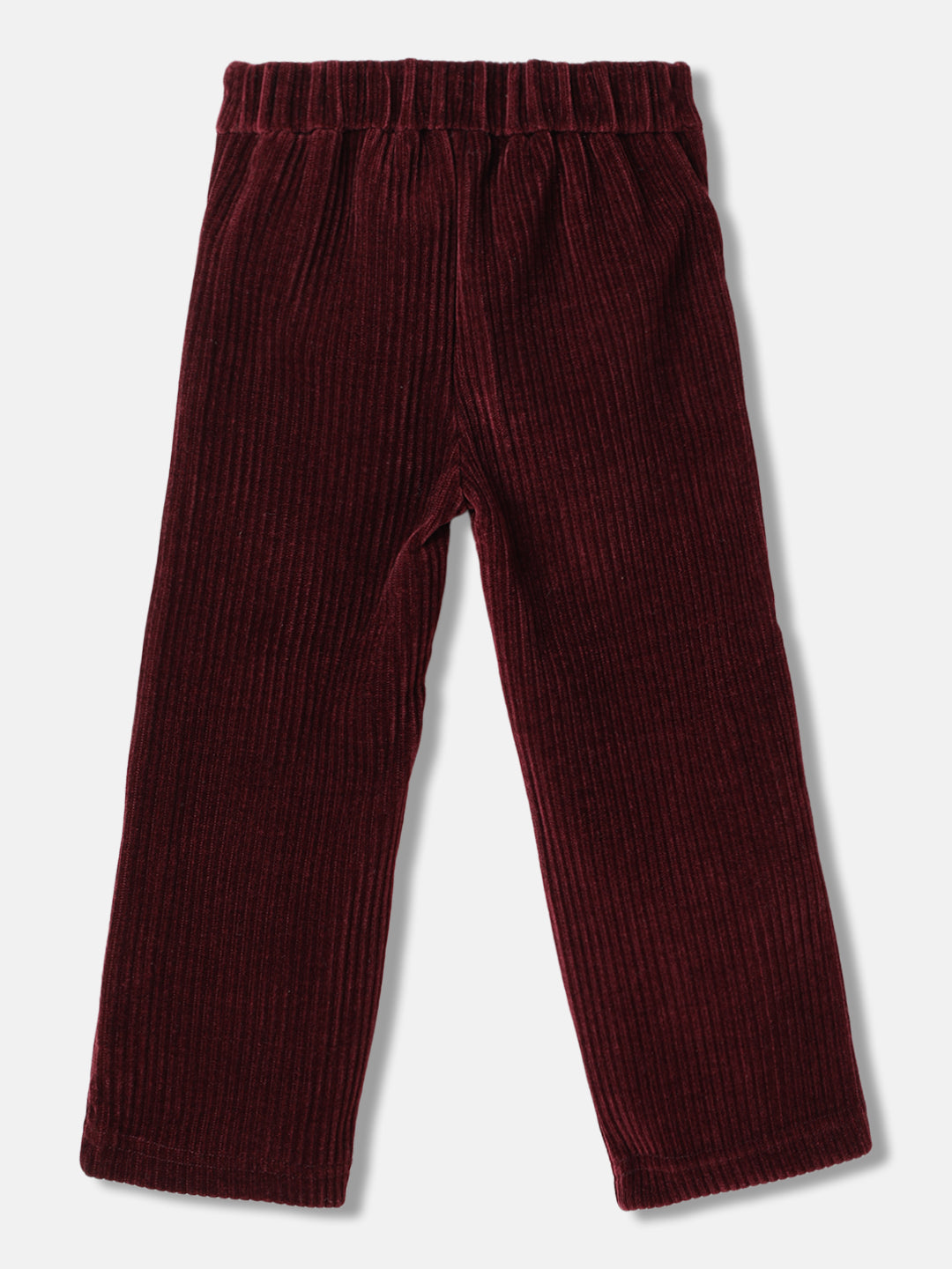 Blue Giraffe Girls Solid Regular Fit Trouser