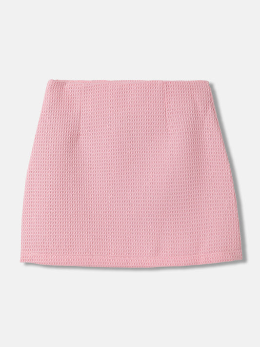 Elle Girls Solid Regular Fit Skirt