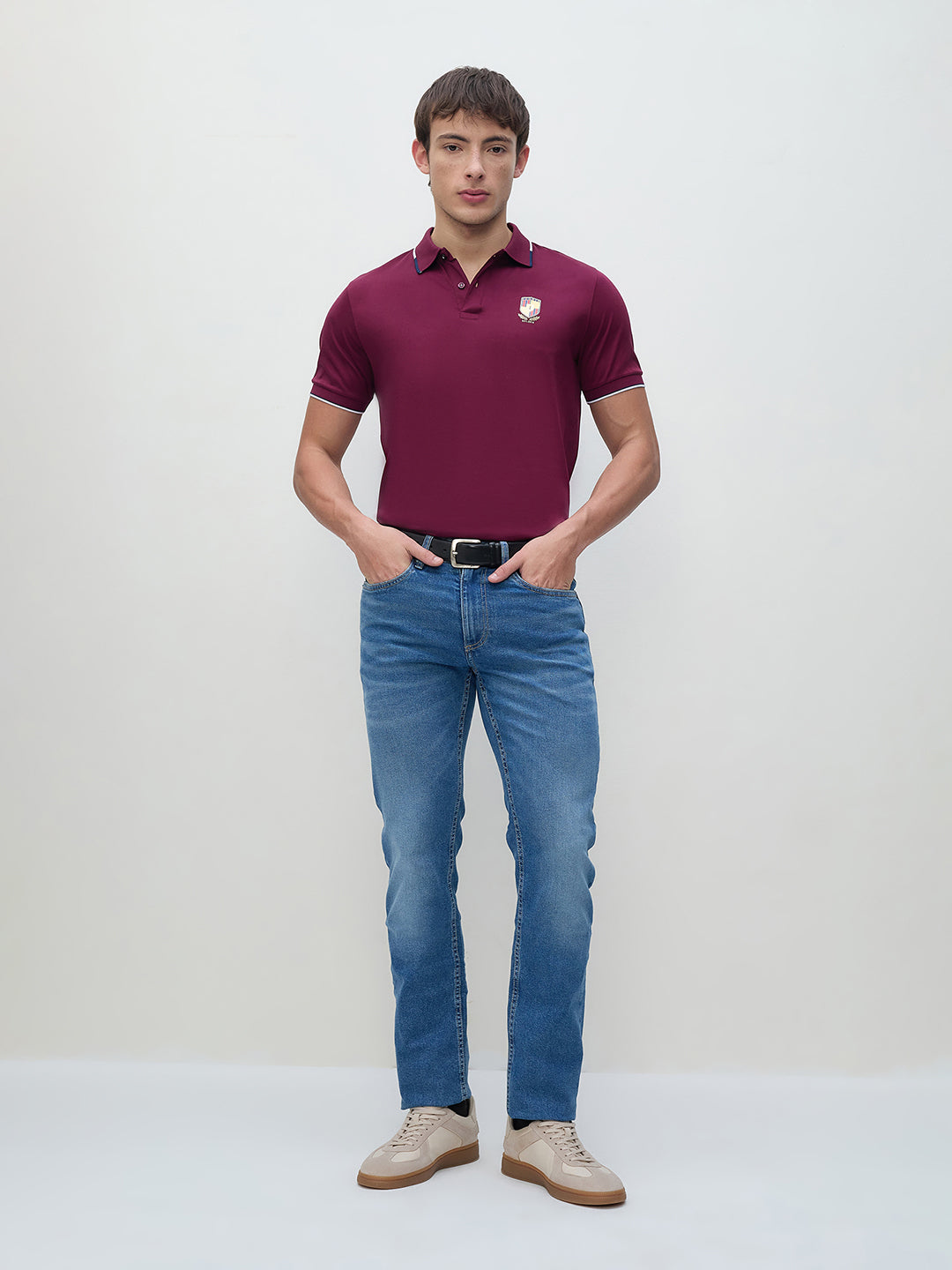 Iconic Red Fashion Regular fit Tshirt