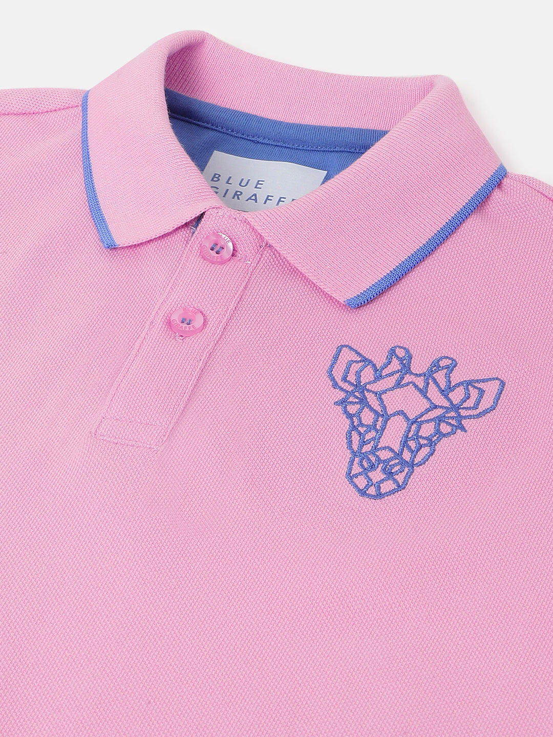 Pink Kenzo Polo Mens KENZO Kenzo Chest Tiger Polo Shirt