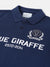 Blue Giraffe Boys Navy Blue Solid Polo Collar Short Sleeves T-Shirt