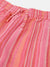 Elle Kids Girls Pink Striped Relaxed Fit Trouser