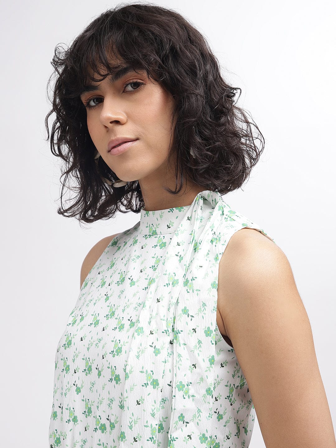 Elle Women Cream Dress