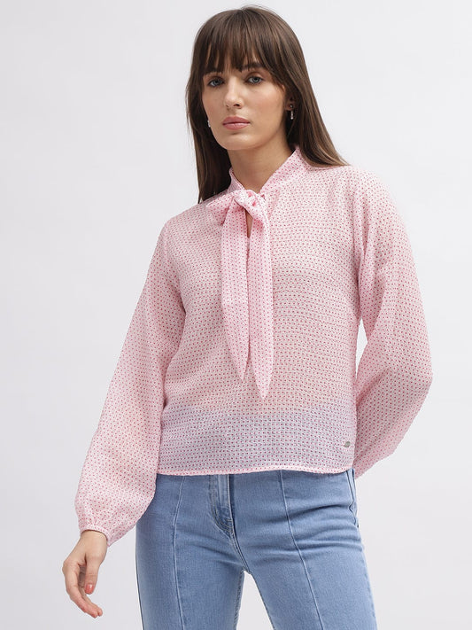 Elle Women Pink Top