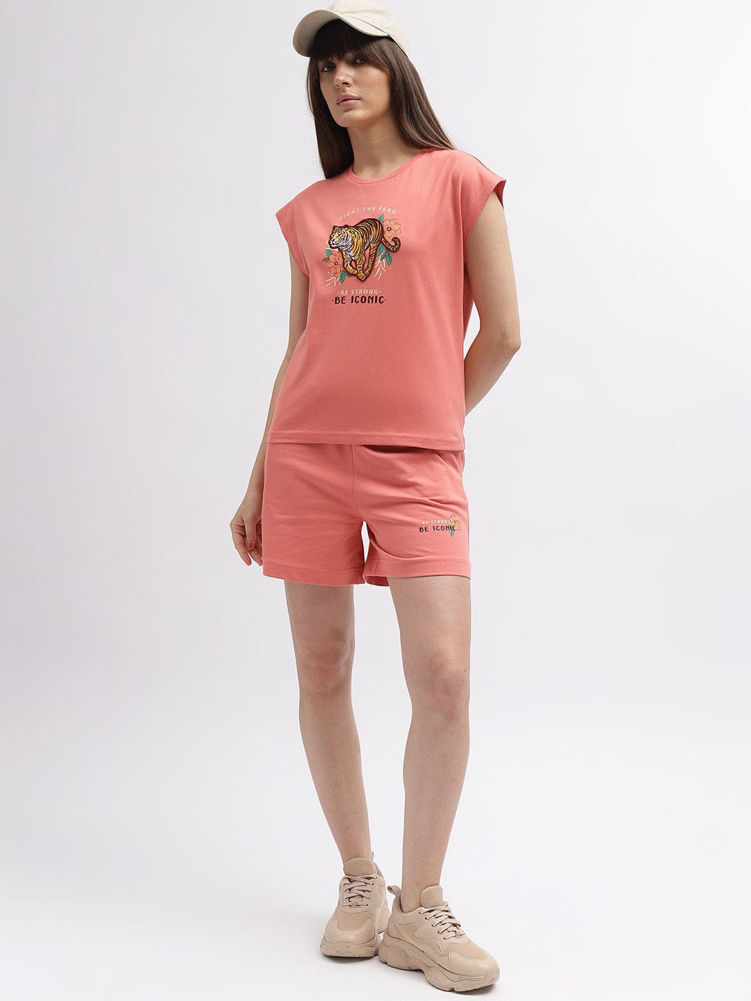 Iconic Women Round Neck Tshirt