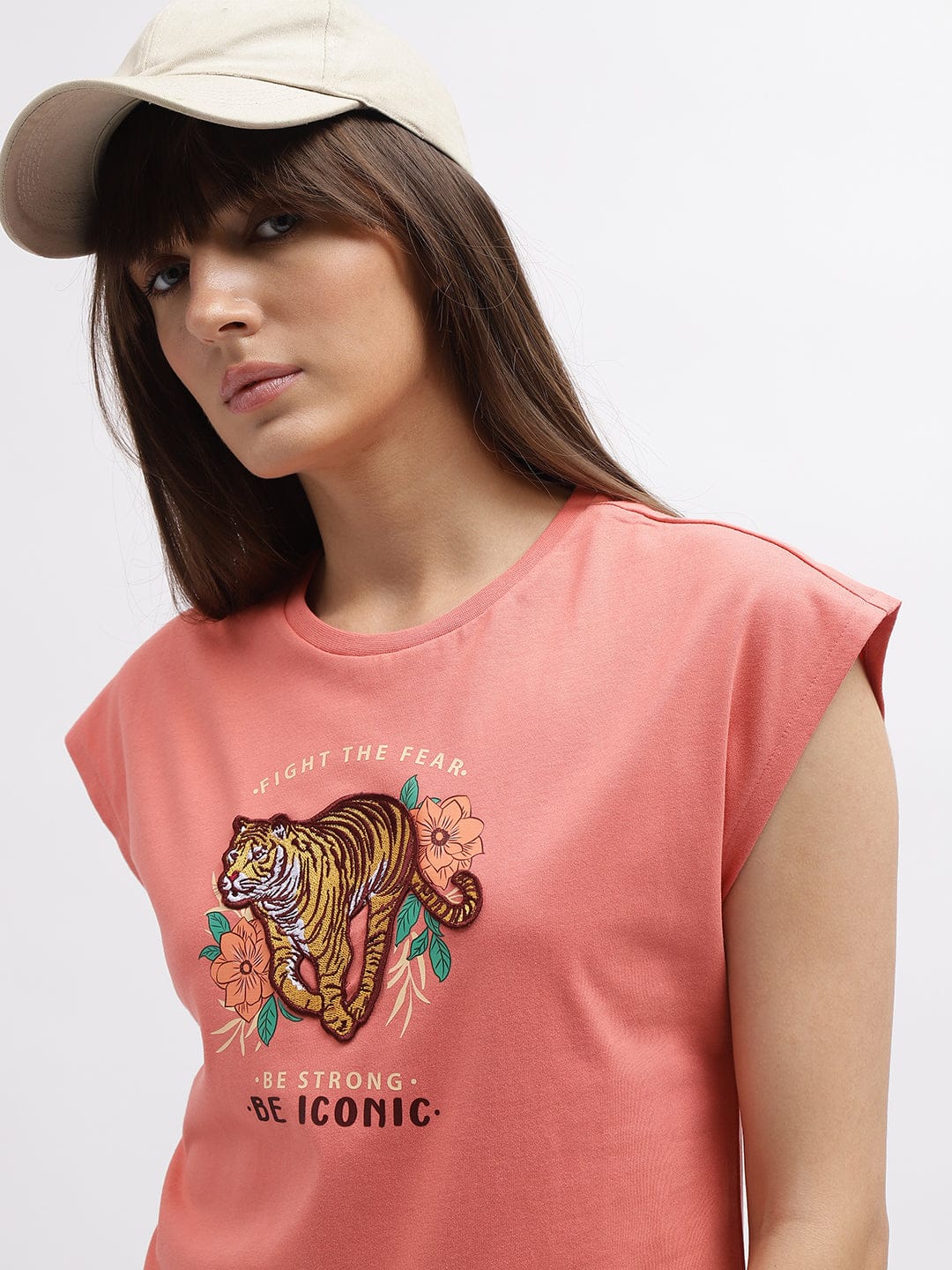 Iconic Women Round Neck Tshirt