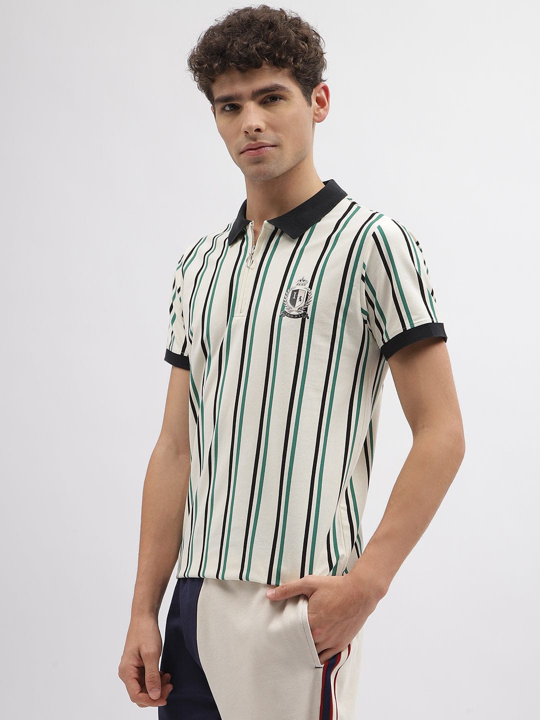 Iconic Men Multi Polo Polo Tshirt