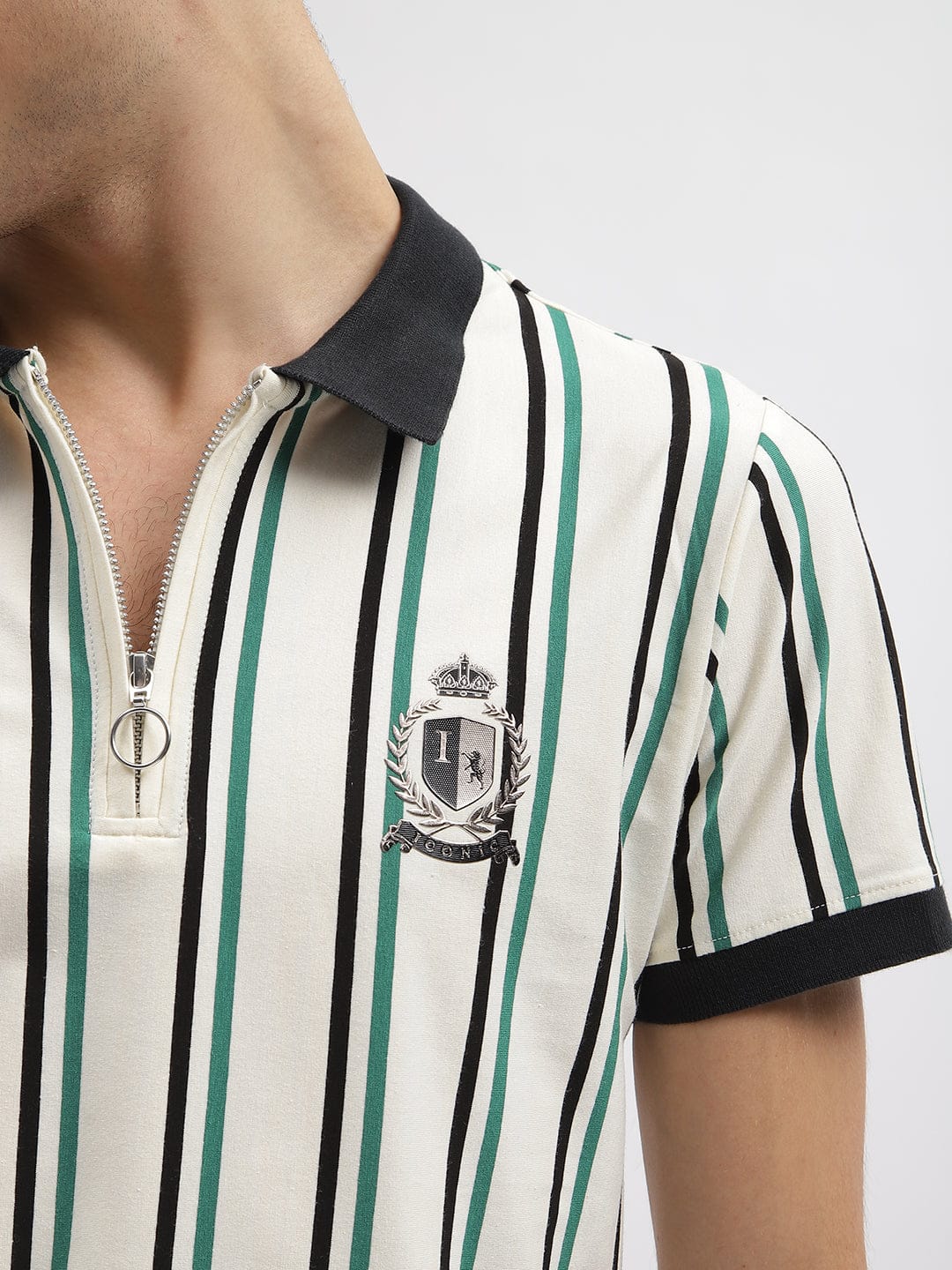 Iconic Men Multi Polo Polo Tshirt
