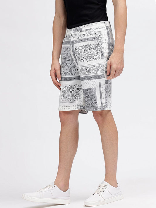 Iconic Men Black Shorts