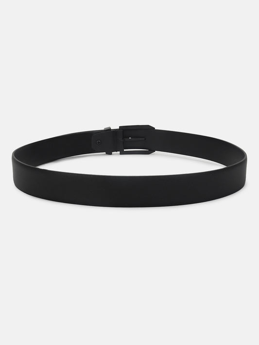 Antony Morato Men Black Solid Tang Closure Belt