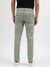 Antony Morato Men Green Solid Skinny Fit Mid-Rise Trouser