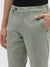 Antony Morato Men Green Solid Skinny Fit Mid-Rise Trouser