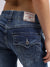 True Religion SN Ricki Straight Fit Blue Solid Jeans