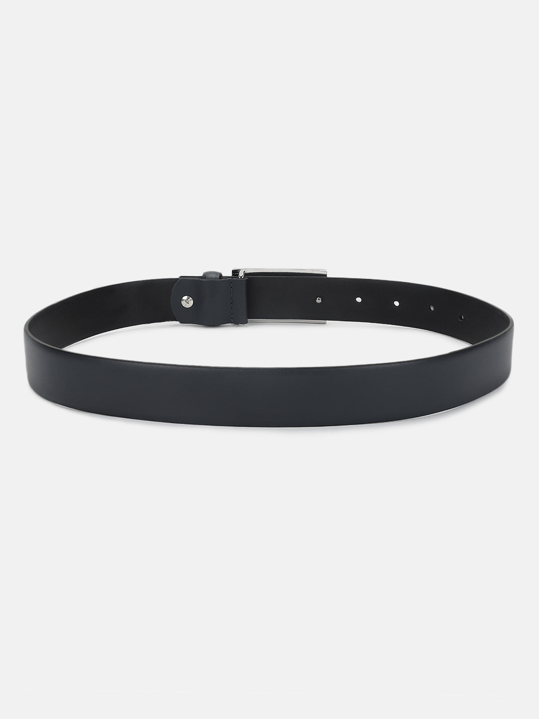 Antony Morato Boys Blue Solid Push Pin Closure Belt