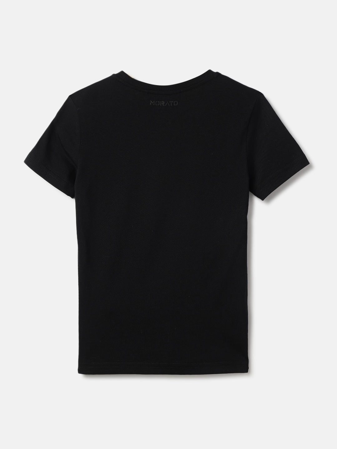 Antony Morato Boys Black Printed Tshirt