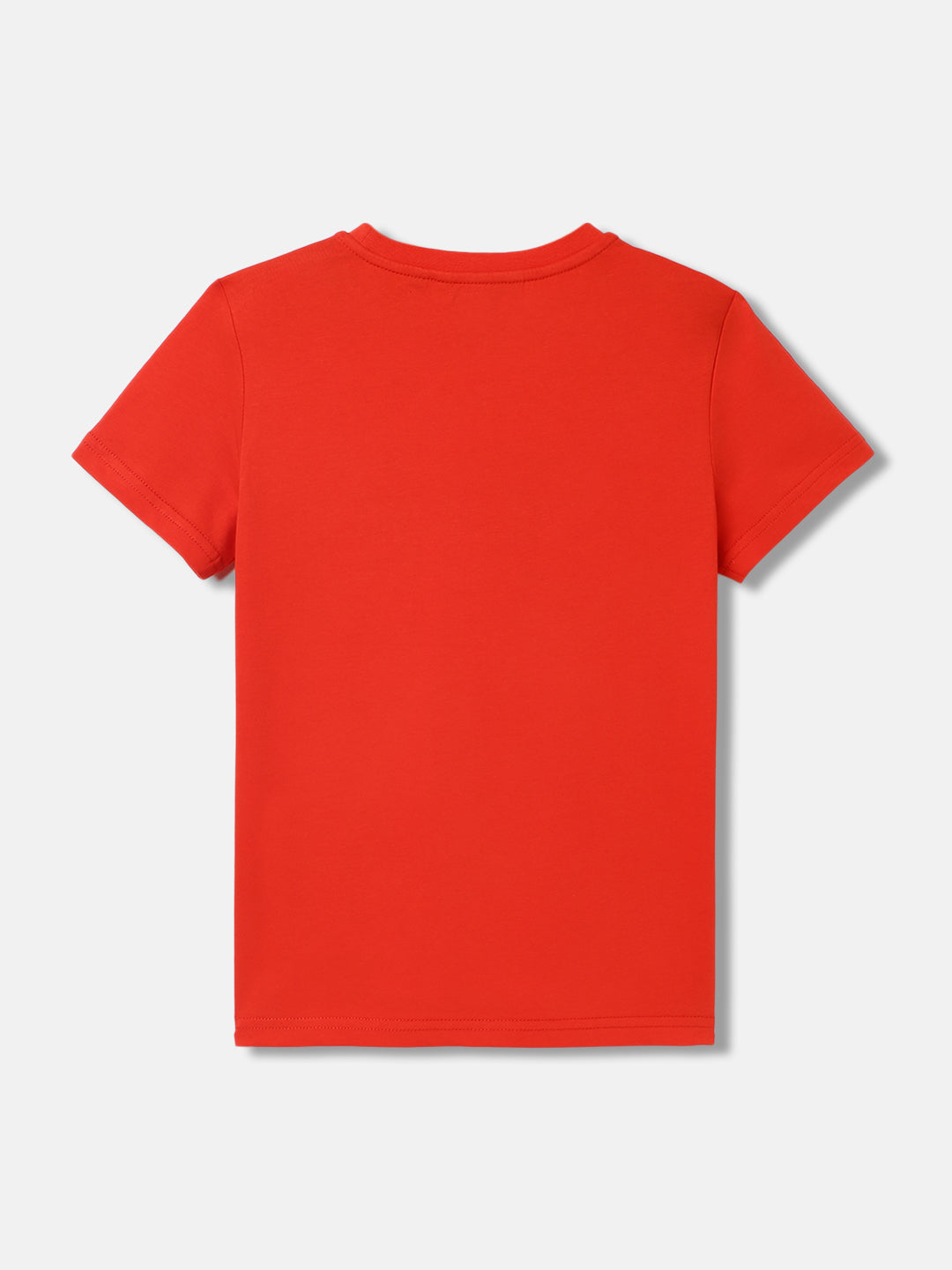 Antony Morato Kids Red Printed Round Neck Short Sleeves Tshirt