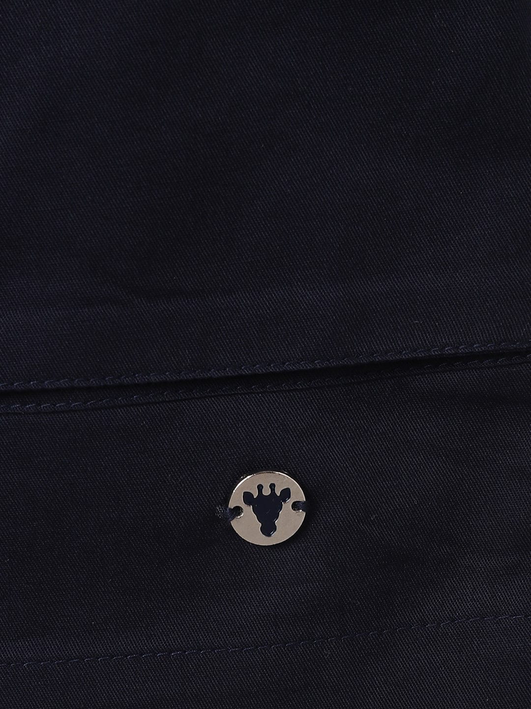 Blue Giraffe Kids Navy Regular Fit Solid Skort