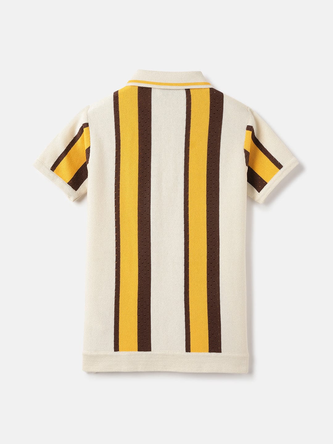Blue Giraffe Kids Multi Striped Polo Tshirt