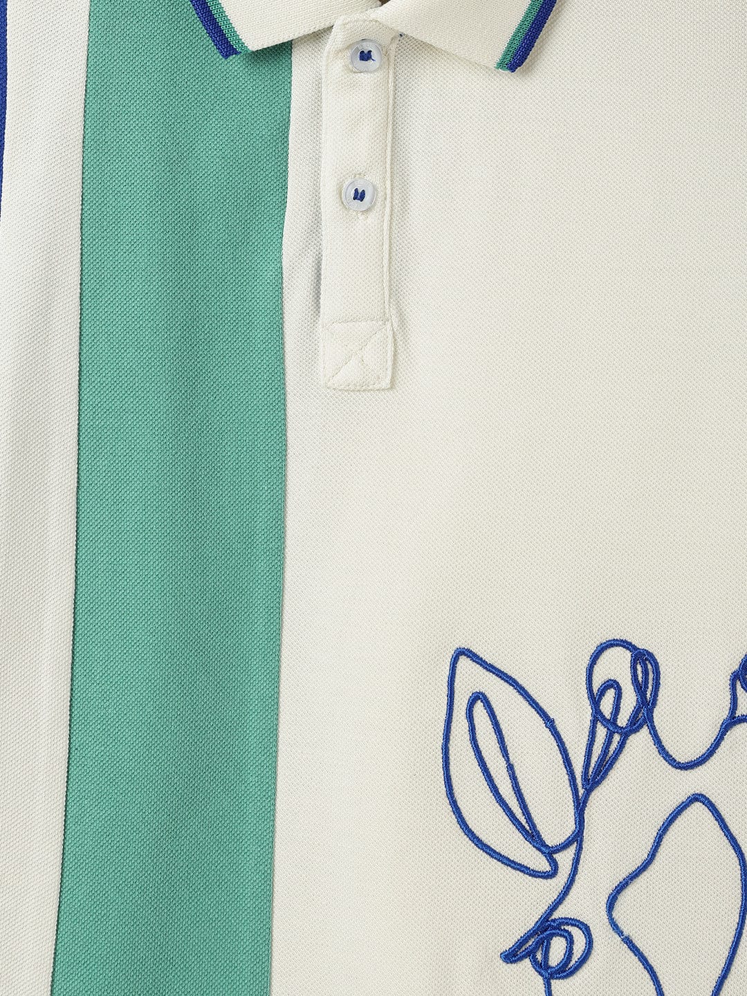 Blue Giraffe Boys Multi Solid Polo Tshirt