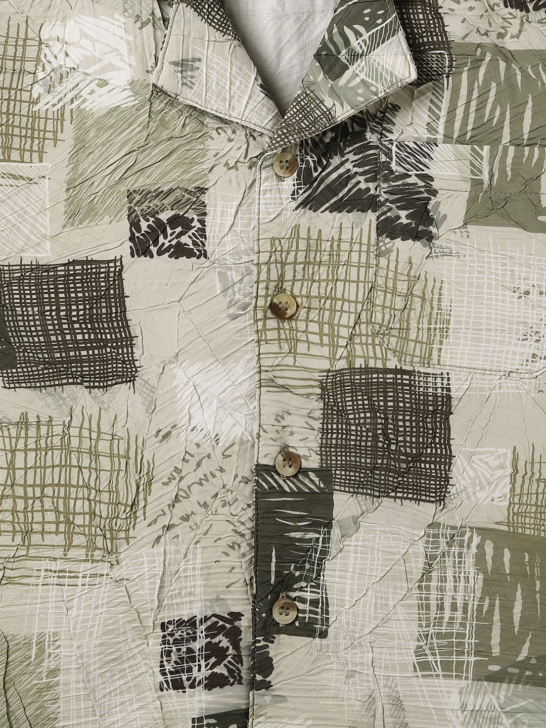 Blue Giraffe Kids Multi Printed Resort Collar Shirt