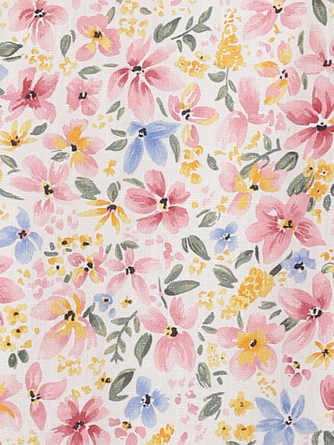 Blue Giraffe Kids Multi Printed Round Neck Dress