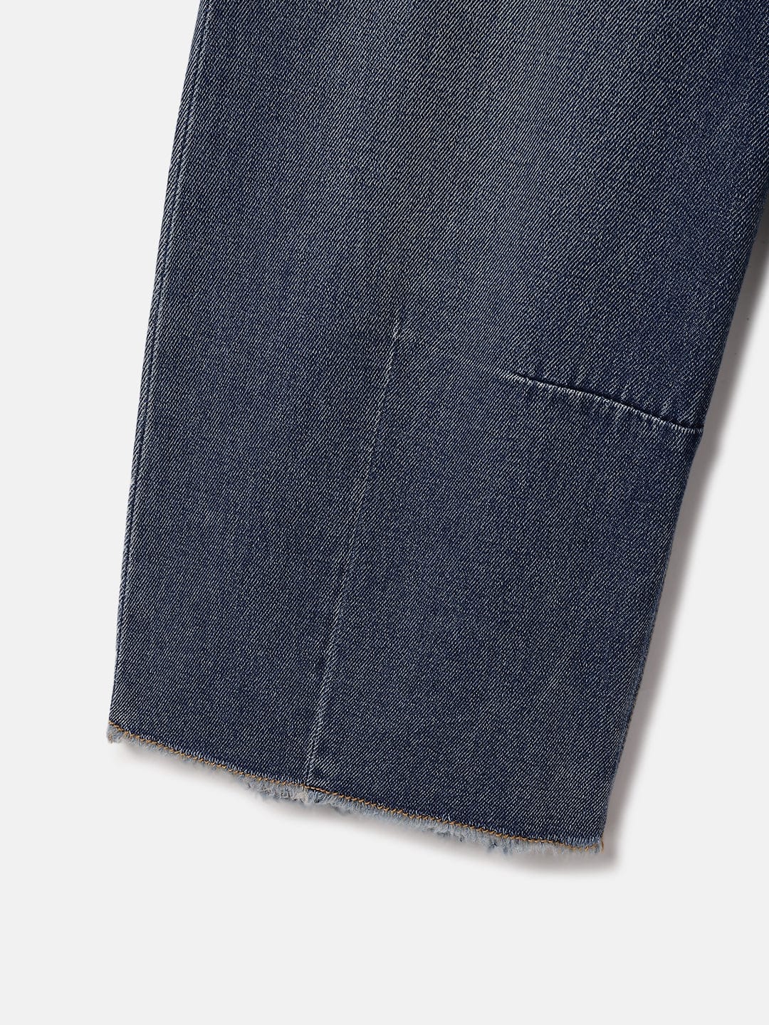 Blue Giraffe Kids Blue Flared Fit Solid Jeans