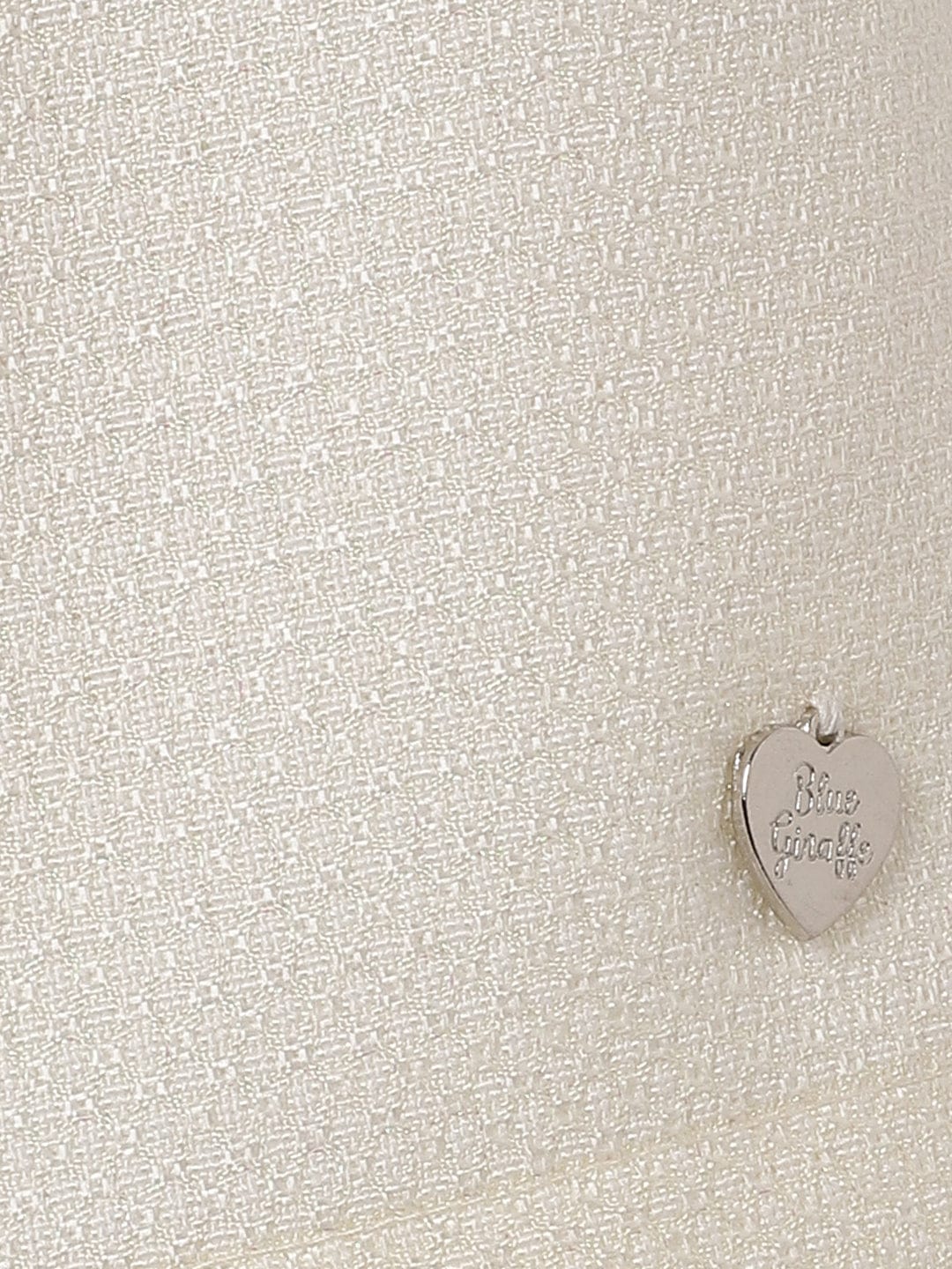 Blue Giraffe Kids White Regular Fit Solid Skort