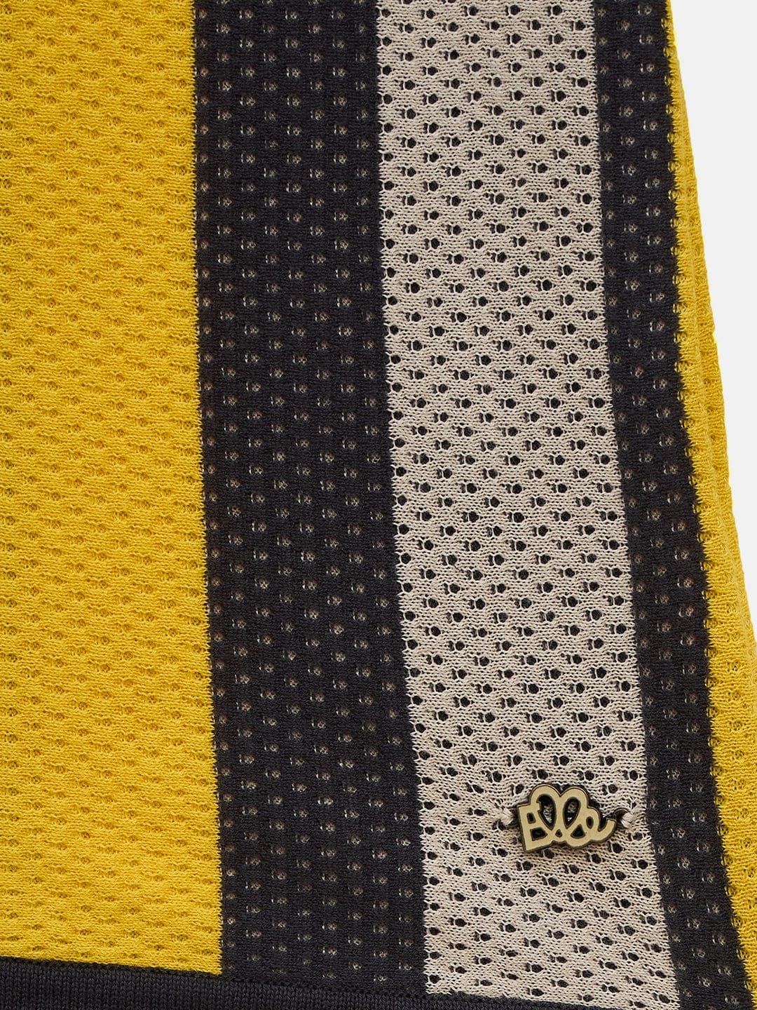 Elle Kids Multi Striped Round Neck Dress