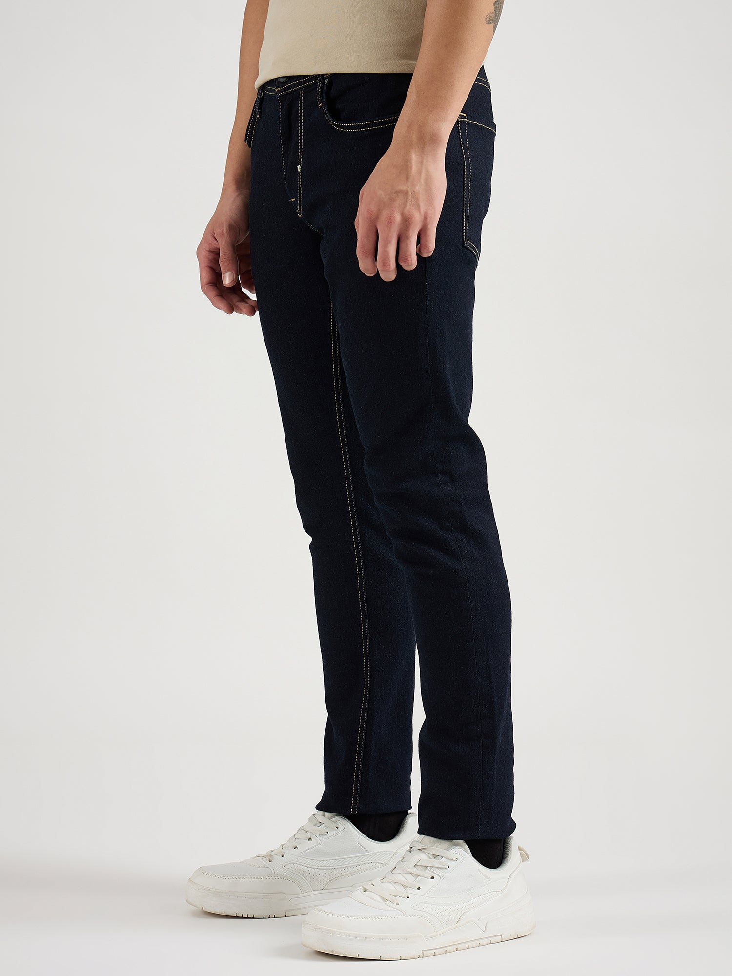 Antony Morato Men Blue Slim Fit Washed Jeans