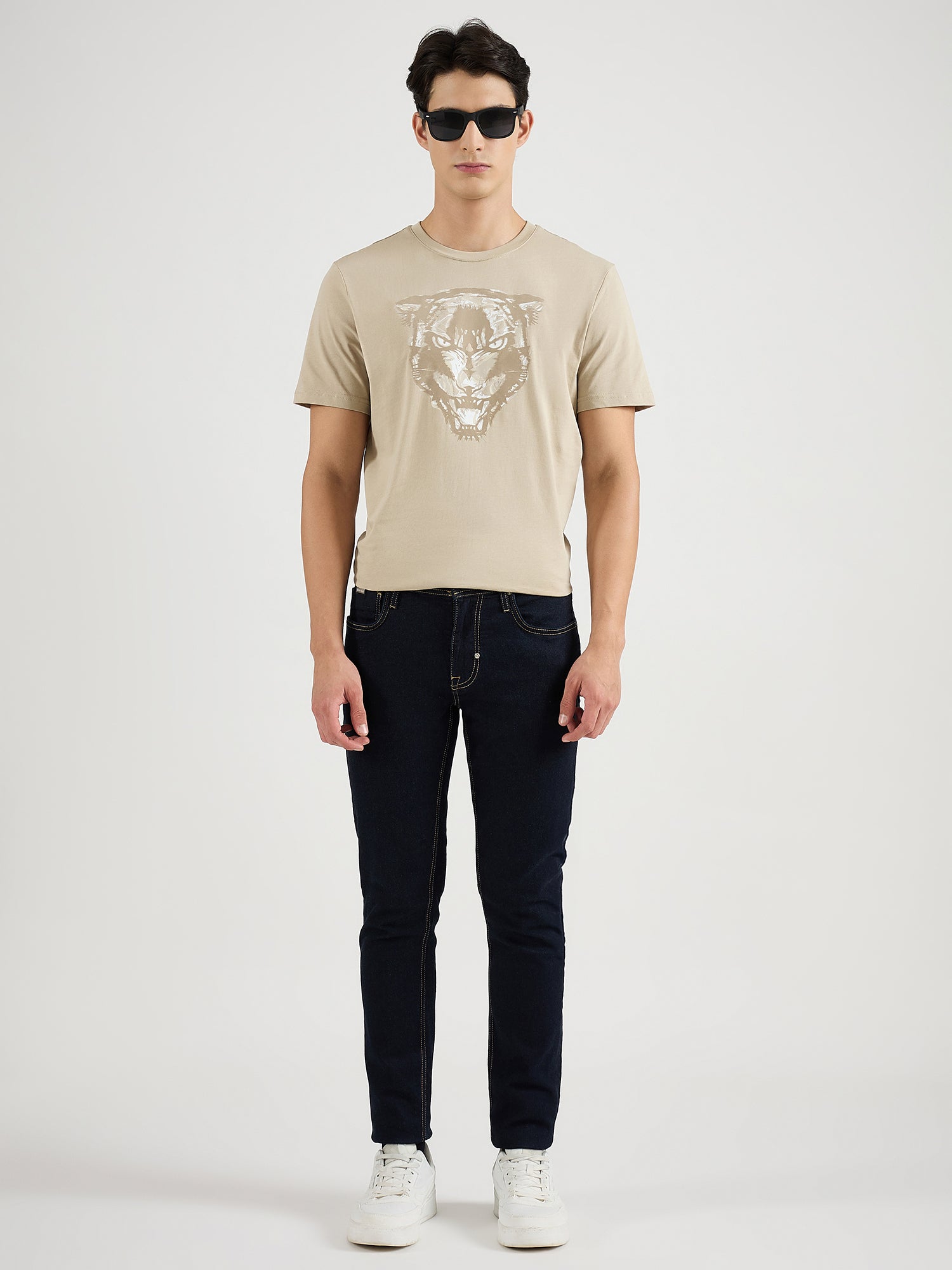 Antony Morato Men Blue Slim Fit Washed Jeans