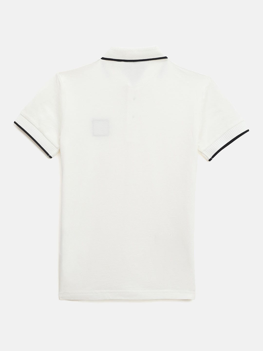 Antony Morato Boys Cream Solid Polo Tshirt