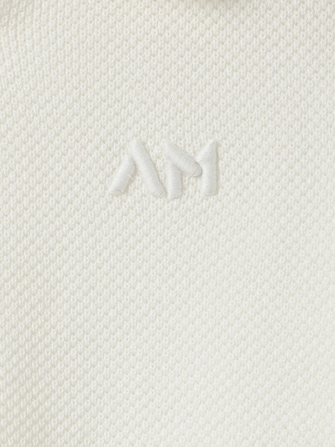 Antony Morato Boys Cream Solid Polo Tshirt