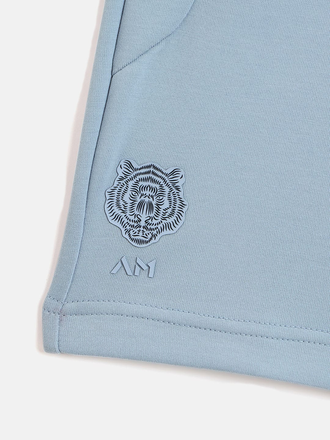 Antony Morato Boys Blue Regular Fit Solid Shorts