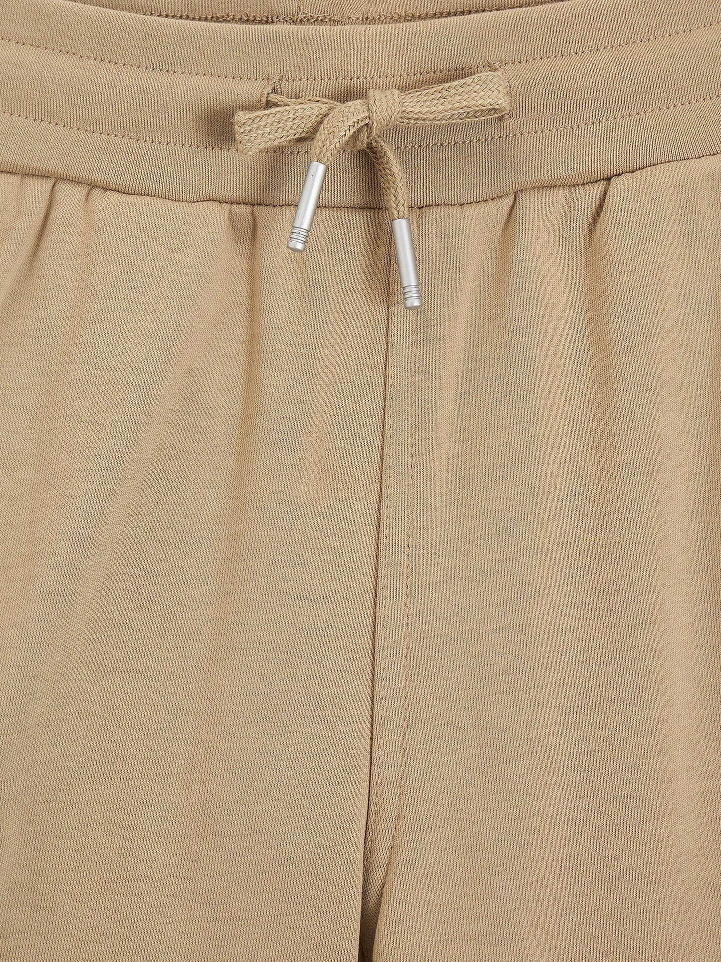 Antony Morato Boys Beige Regular Fit Solid Shorts