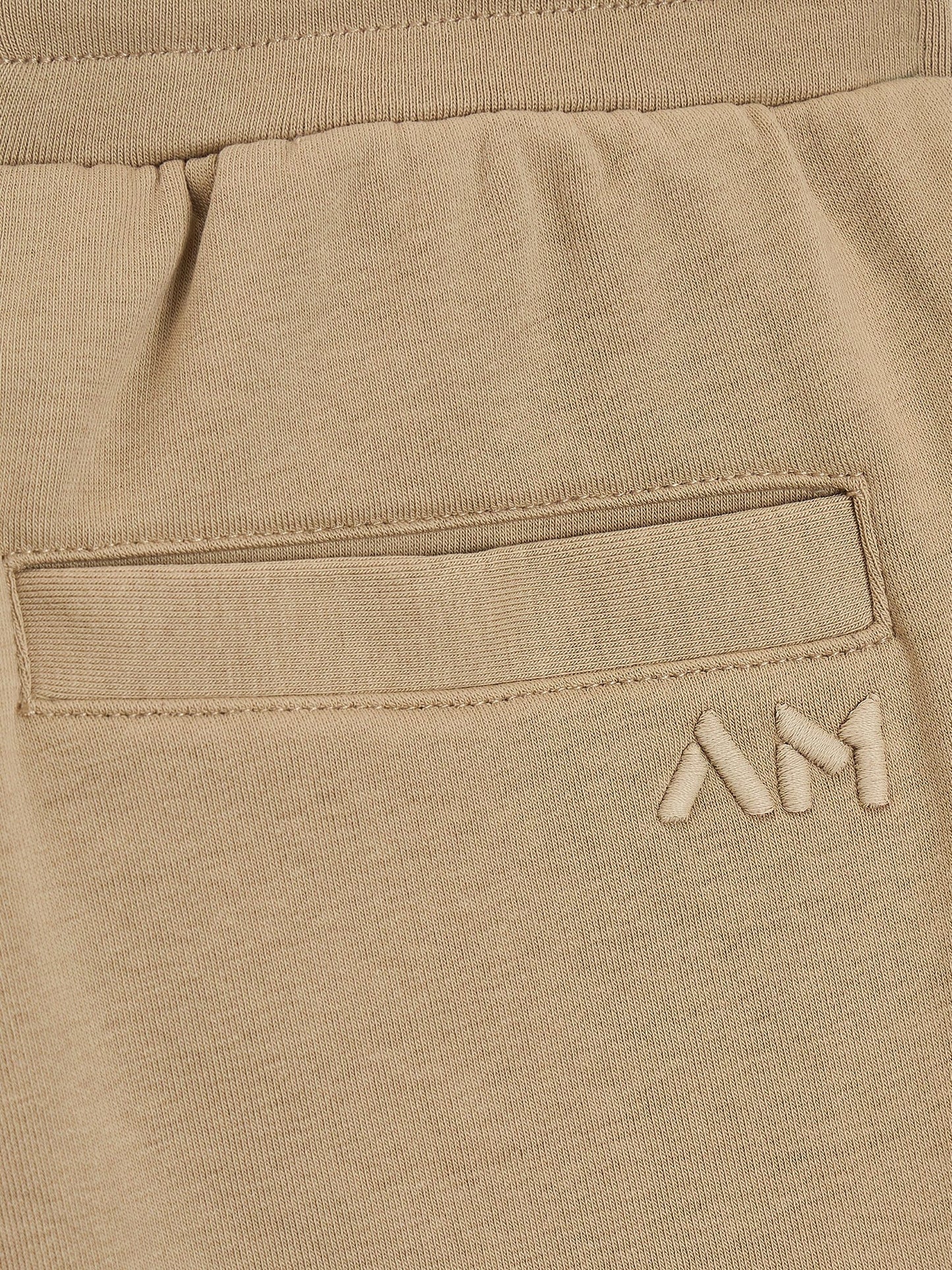 Antony Morato Boys Beige Regular Fit Solid Shorts