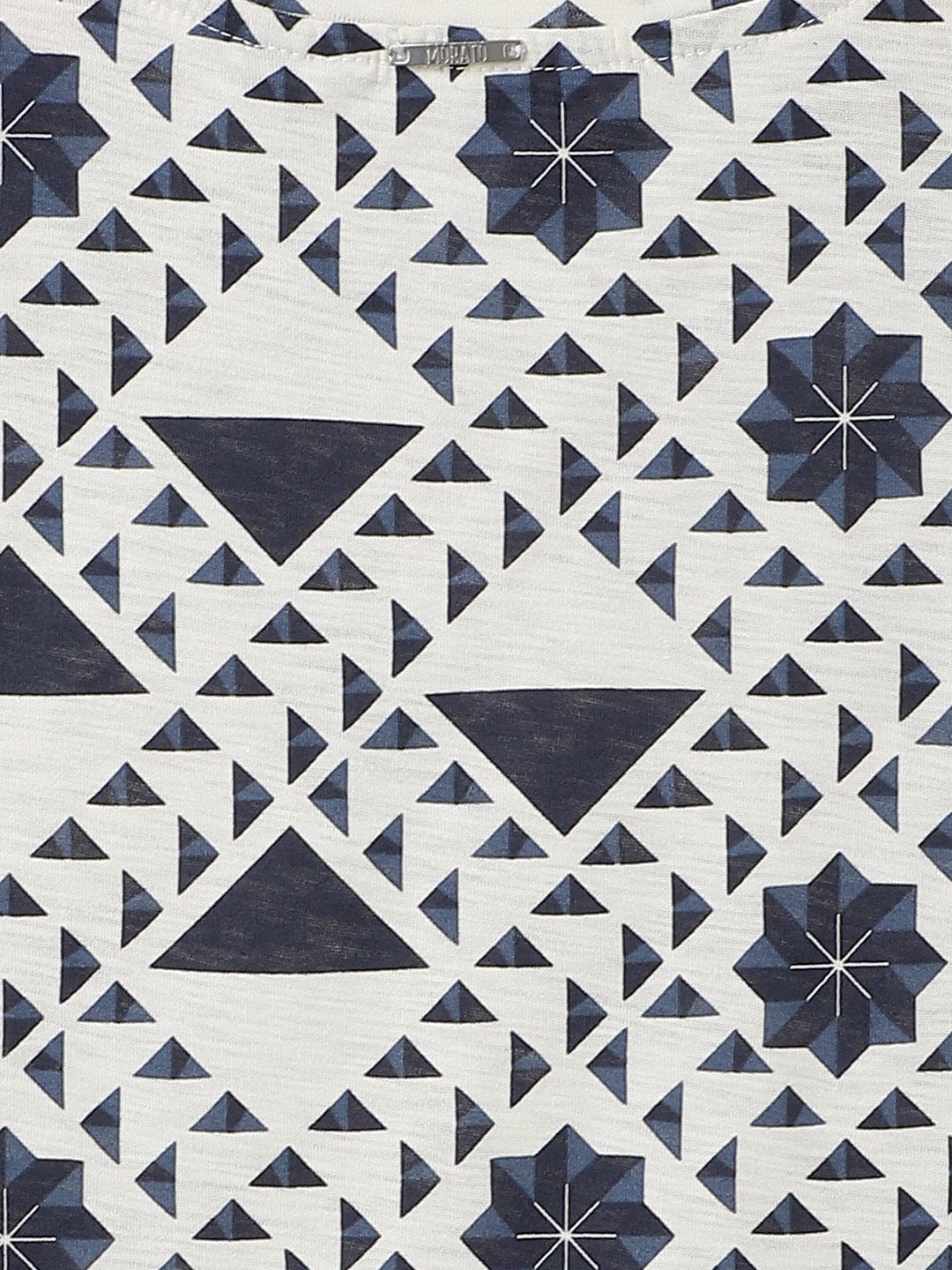 Antony Morato Boys Blue Printed Crew Neck TShirt