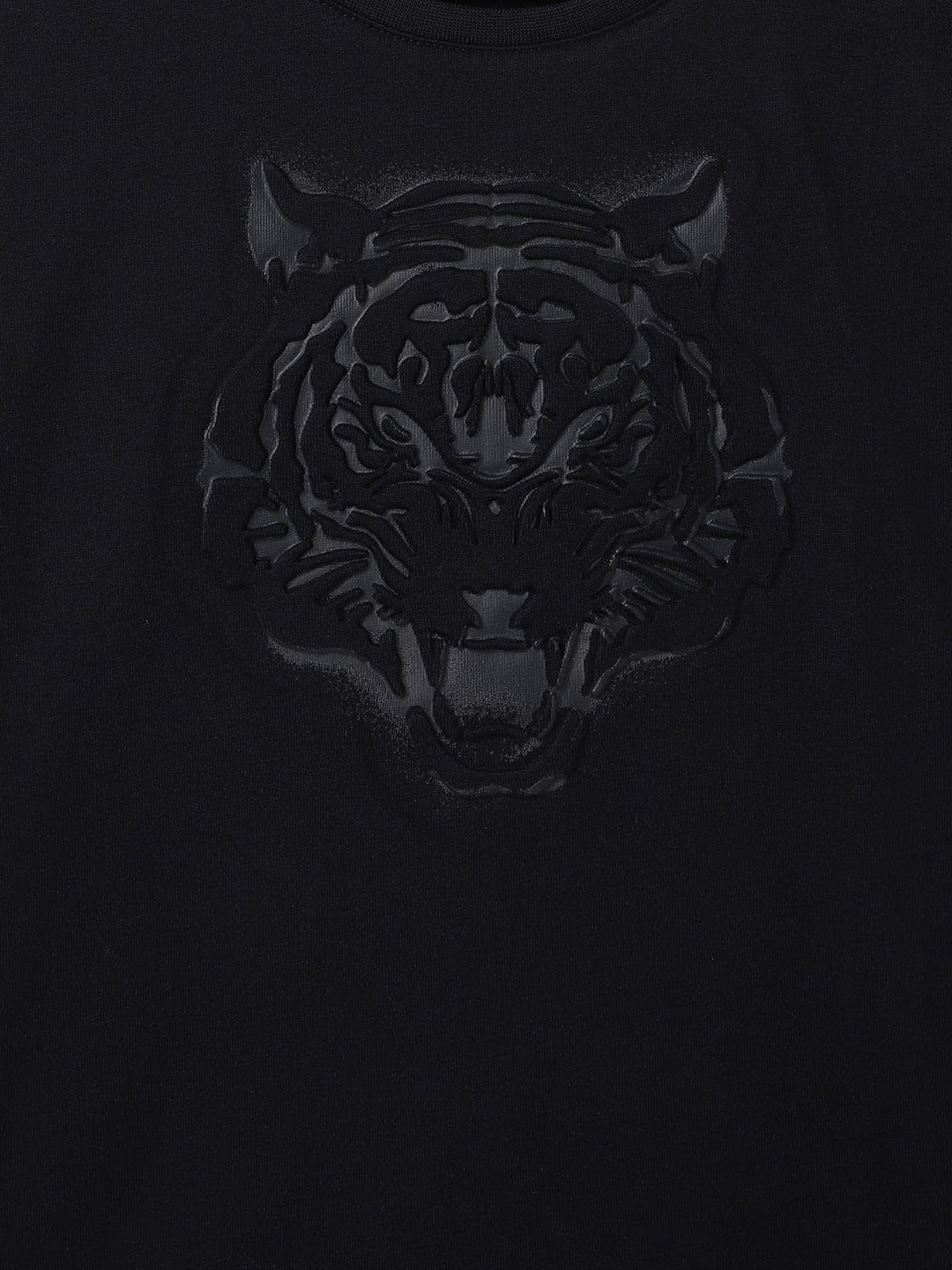 Antony Morato Boys Blue Placement Print Crew Neck TShirt